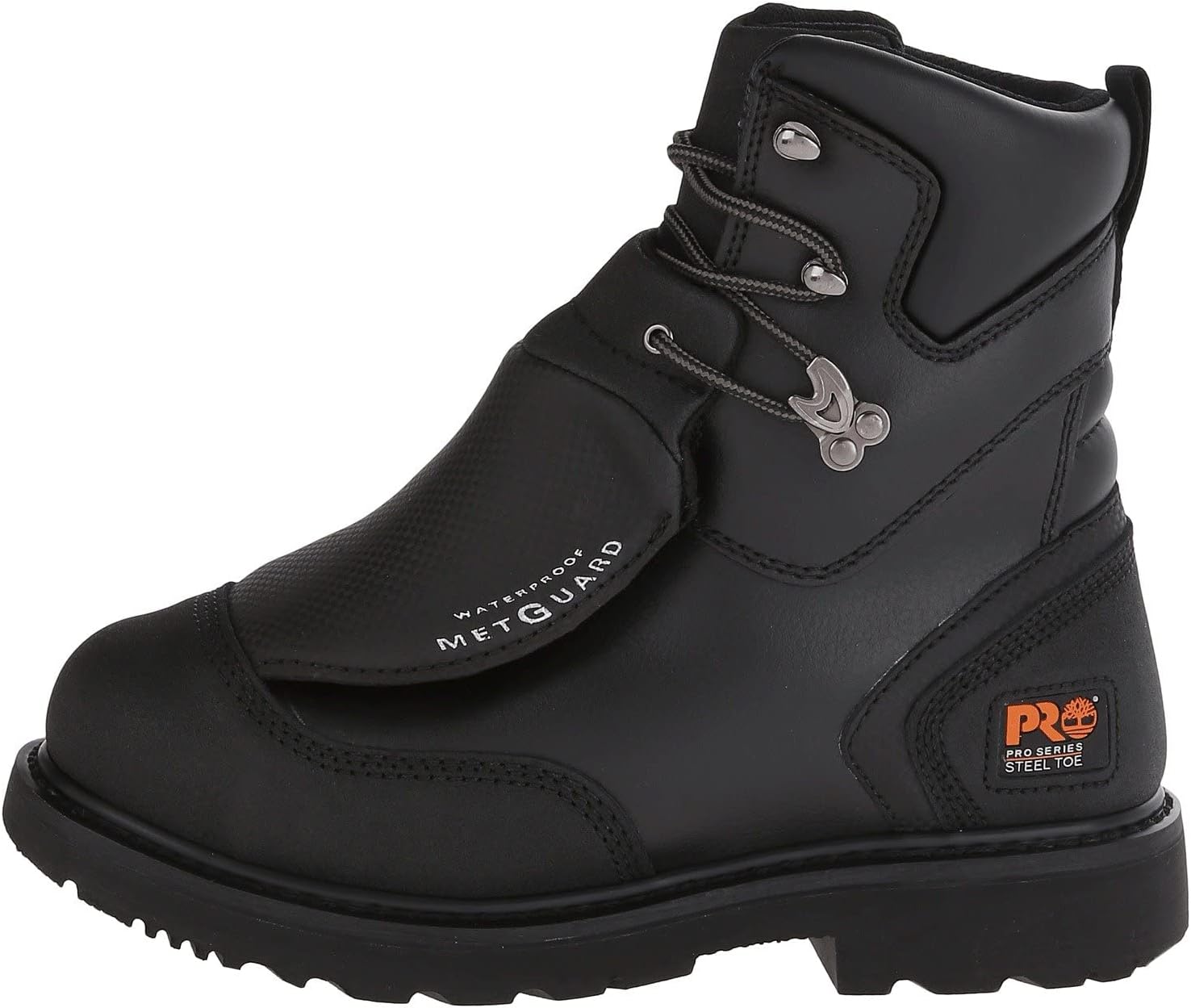 Timberland PRO Met Guard 53530 side view with METGUARD flap visible