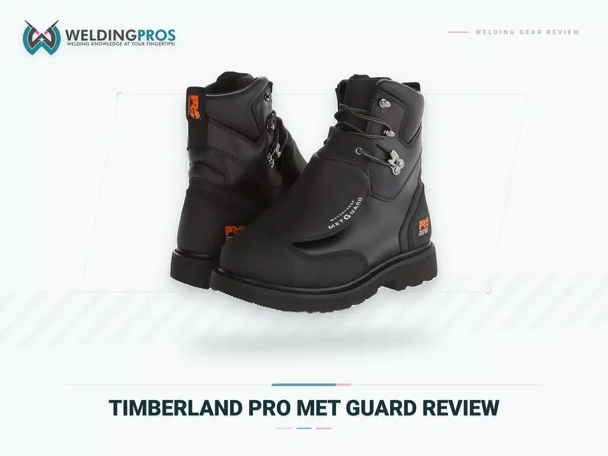 WeldingPros Homepage 5 Timberland PRO Met Guard 8 Steel Toe work boot review featured image