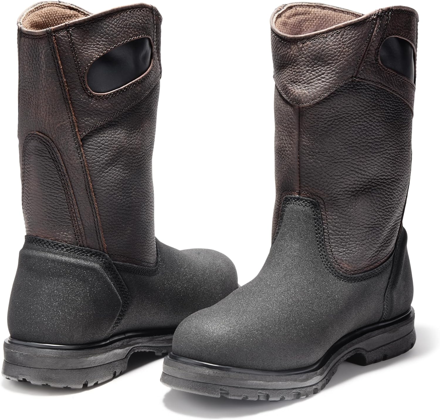 Timberland PRO Powerwelt boots pair front and rear view