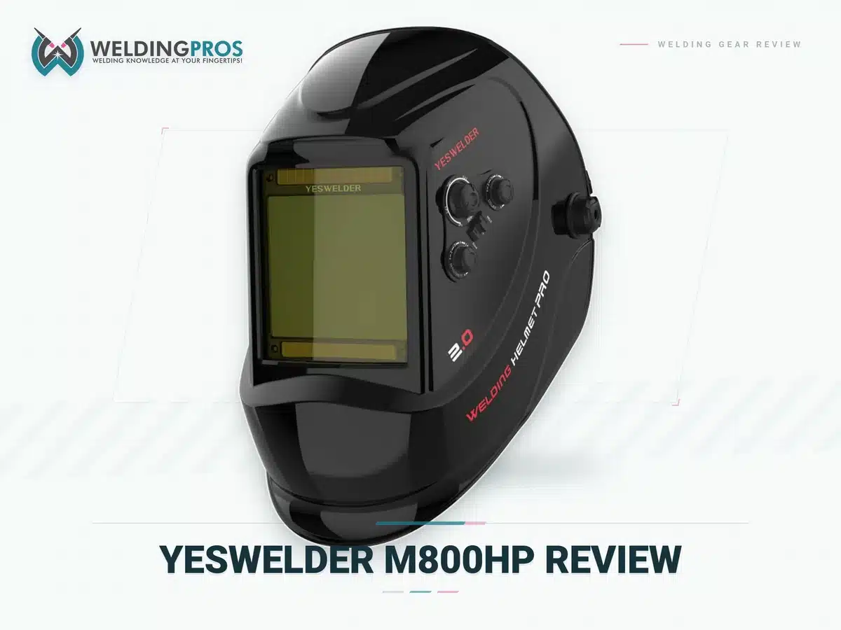 YesWelder M800HP Welding Helmet Review 1 YesWelder M800HP welding helmet review featured image