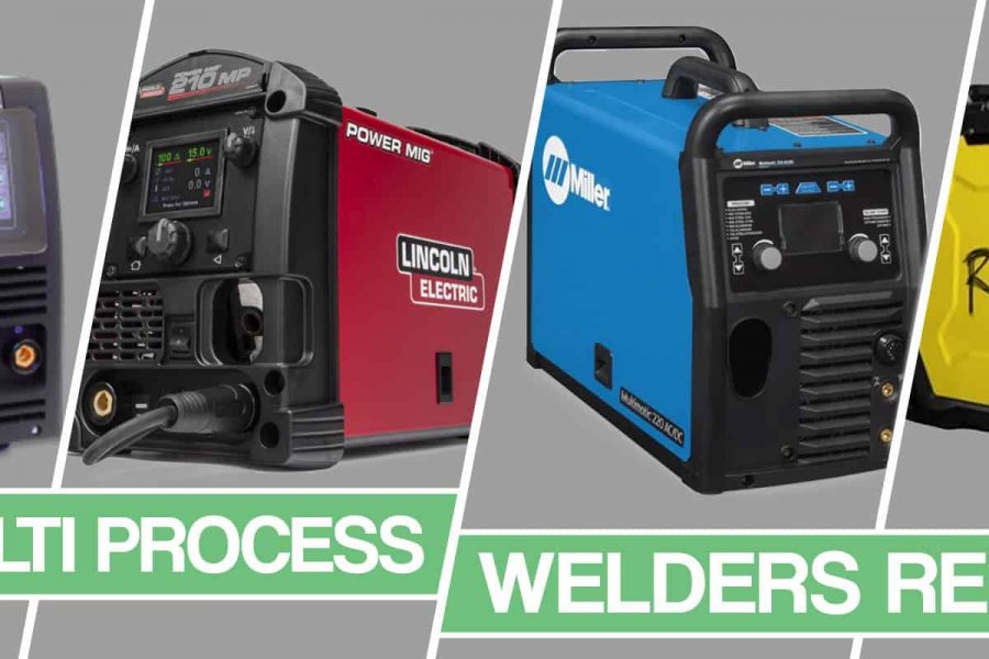 Best Multi Process Welders image of top four welders in the article